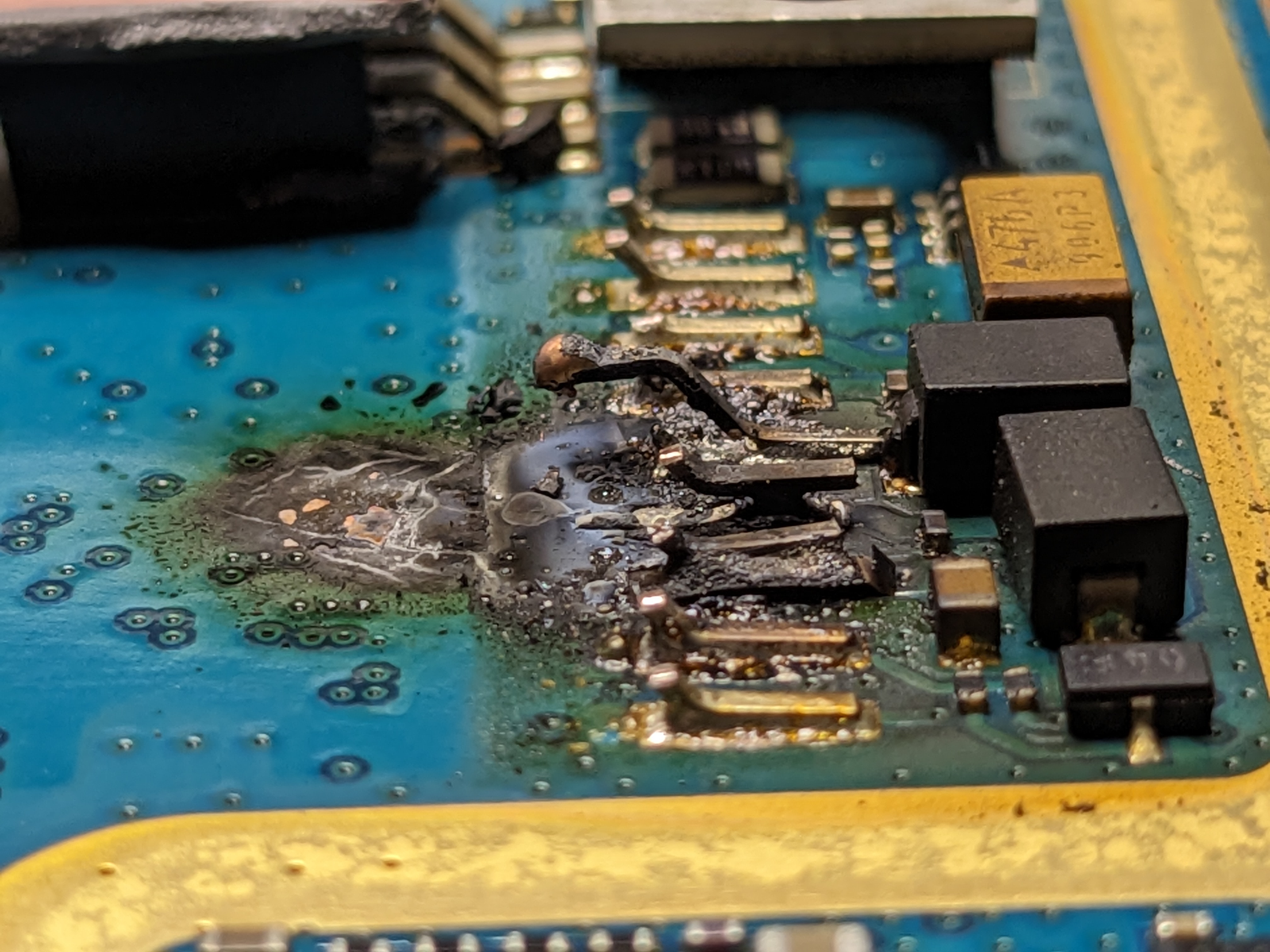 Very violent failure.