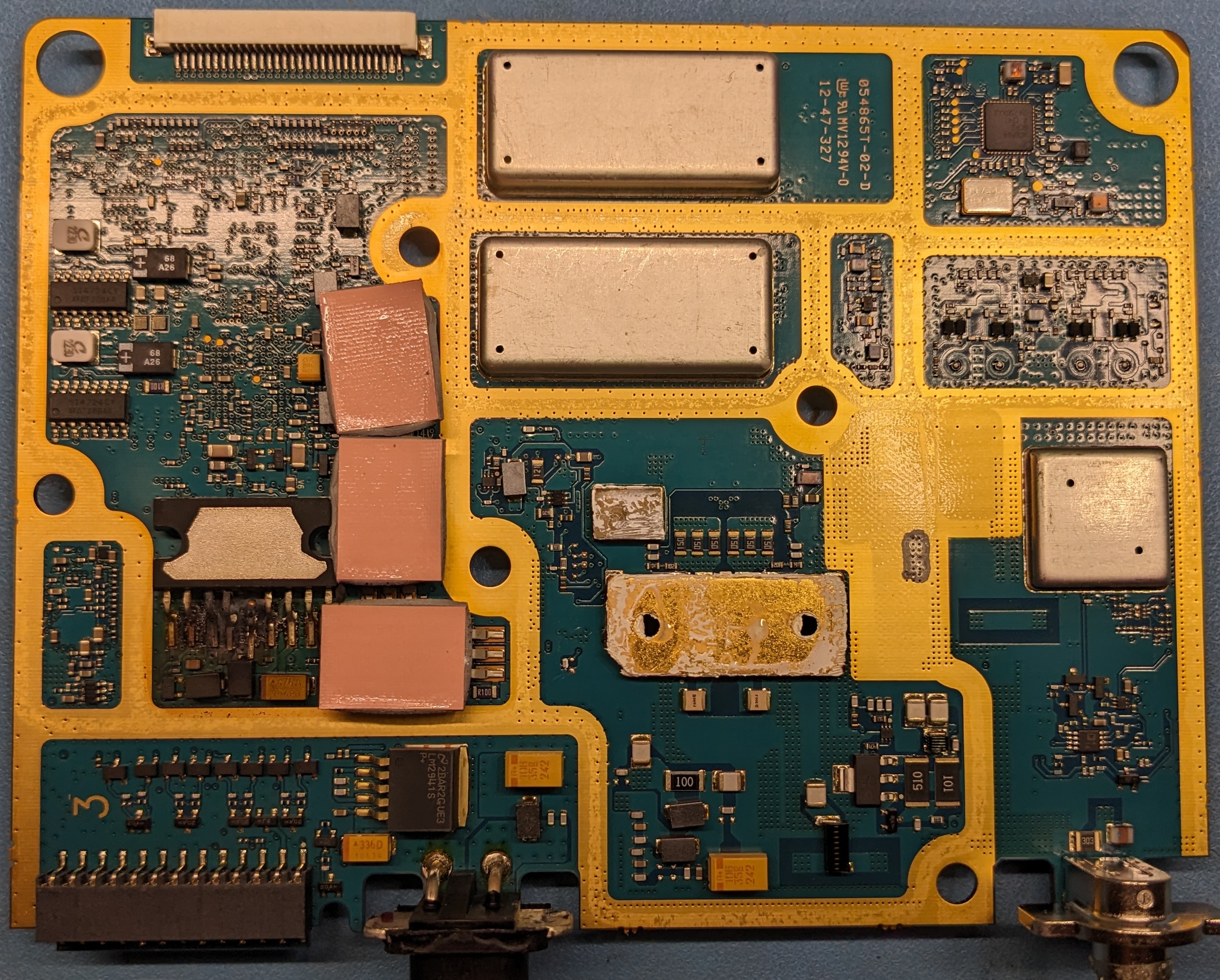PCB bottom view.