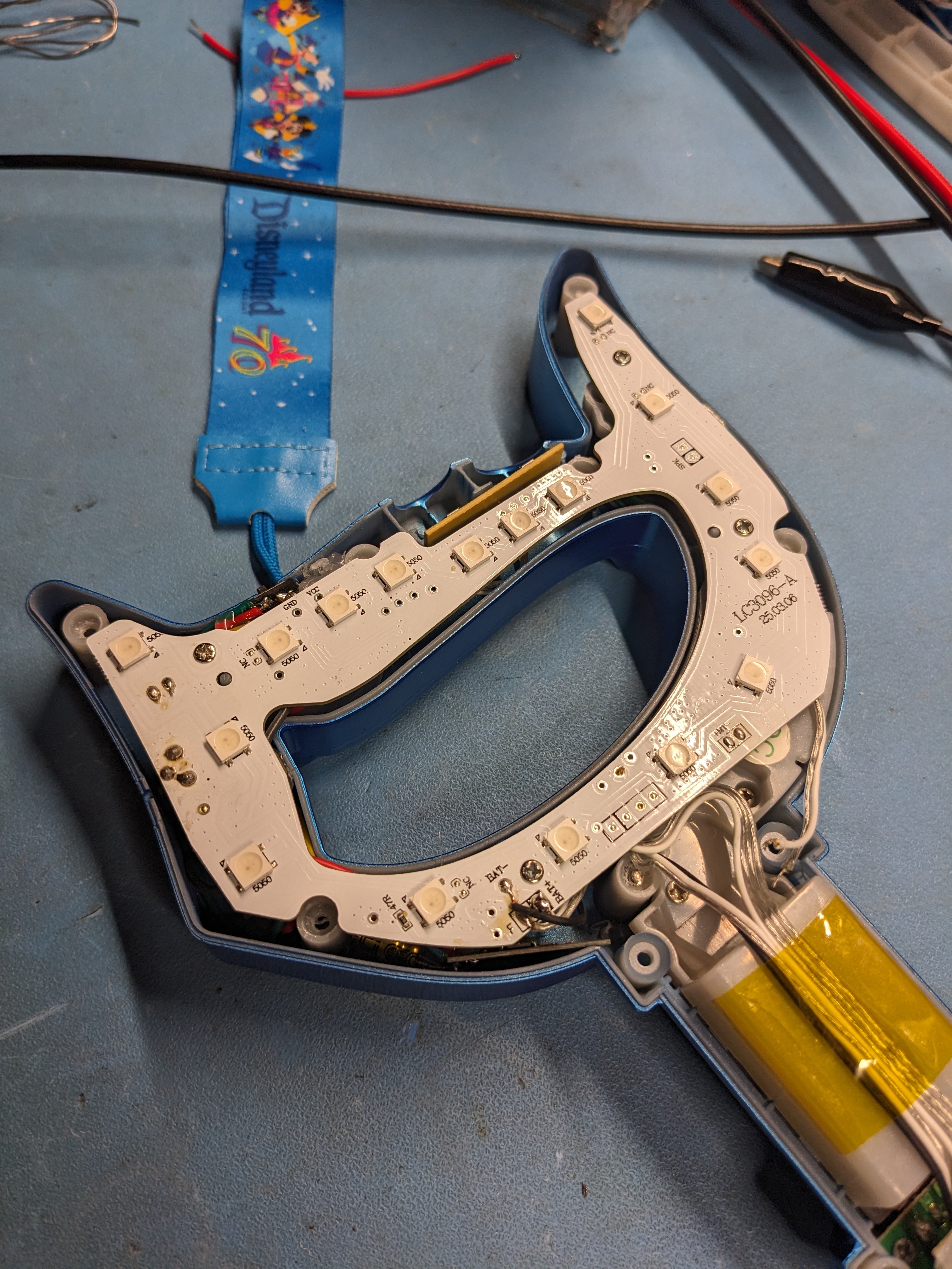 Key closeout with the outfitted ESP01