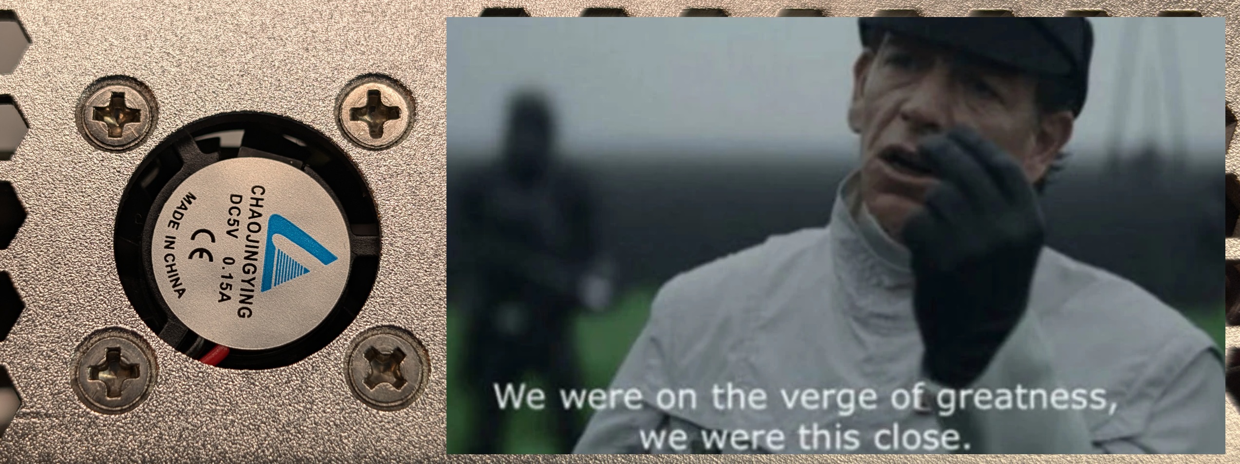 Just joking of course....